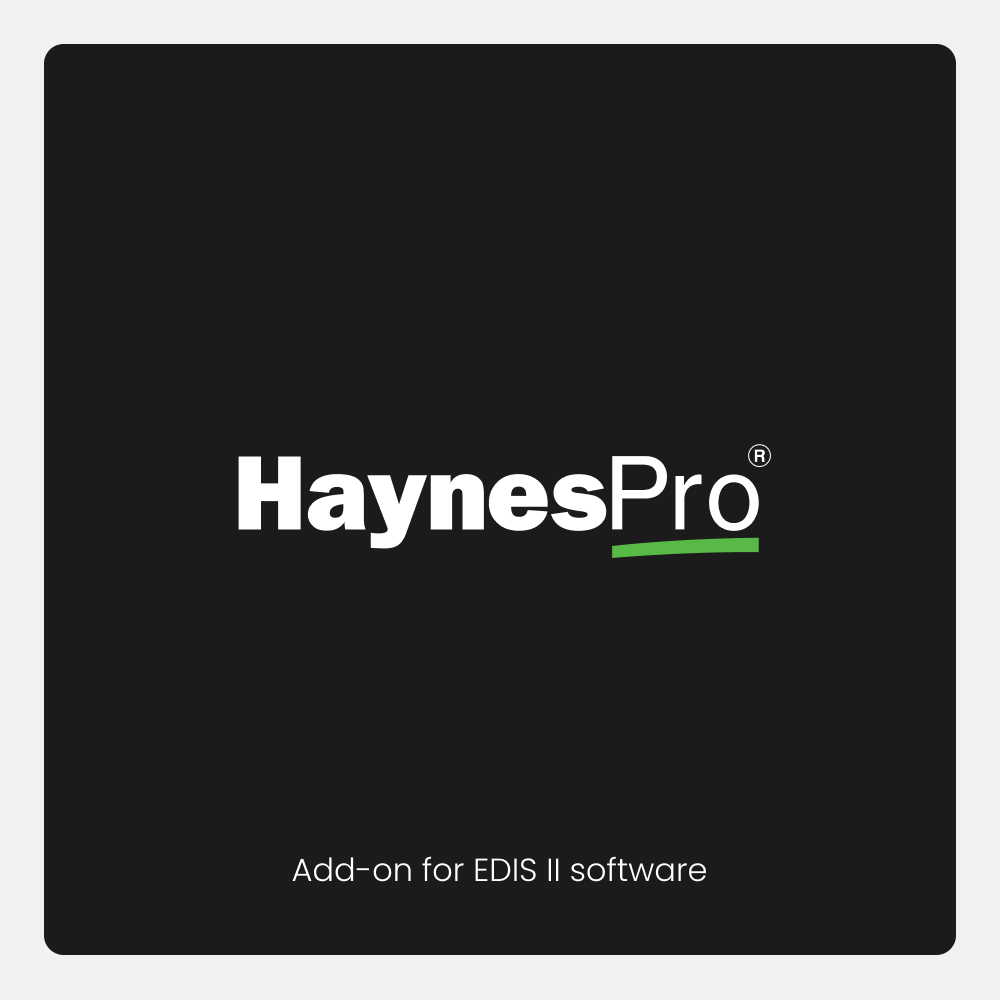 HaynesPro (Info System) Add-On for EDIS II